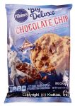 Pillsbury Big Deluxe chocolate chip with Hershey's mini kisses cookie dough, makes 12 big cookies Center Front Picture